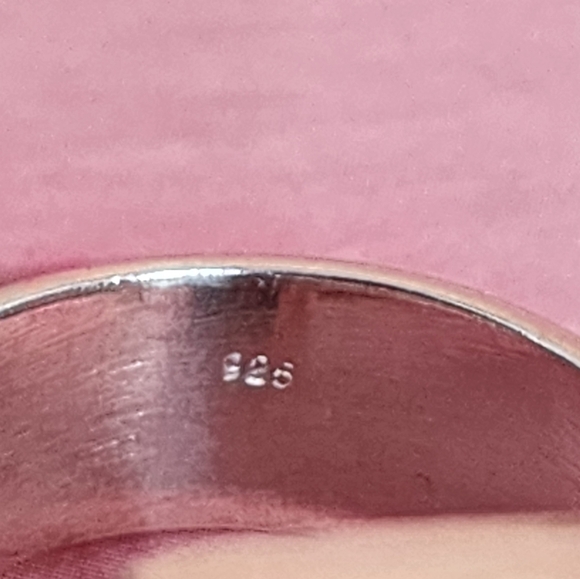 Southwestern Wildhorse Jasper and Sterling Ring - Picture 6 of 6